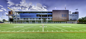 The Lowell-Stevens Football Facility is one of the many projects undertaken by the UA that emphasizes sustainability through incorporation of initiatives such as recycling programs and green design and construction. (Image courtesy of Luke Adams)